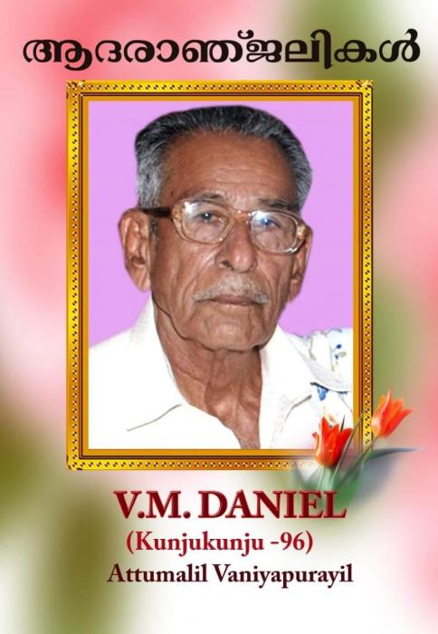 OBITUARY - MR. V.M.DANIEL (96)